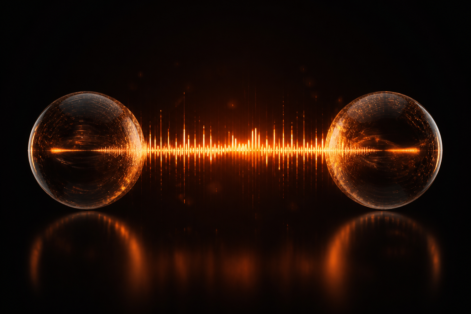 Encrypted wallet-to-wallet voice atmosphere